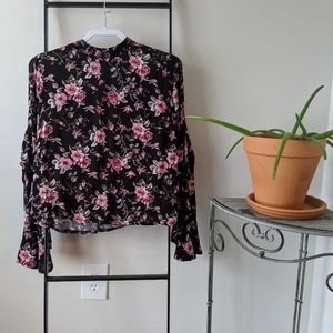 Long Sleeve Floral Top